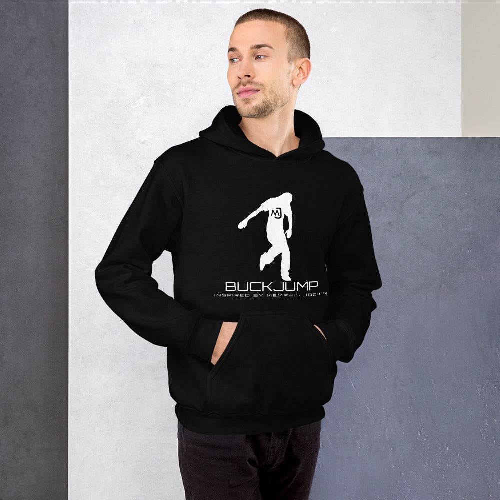 Buckjump Unisex Hoodie (Black) – MemphisJookin