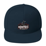 Memphis Jookin Logo Snapback Hat (RED/BLACK)
