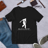 Buckjump Short-Sleeve Unisex T-Shirt (Black)