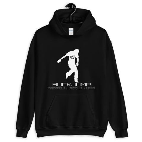 Buckjump Unisex Hoodie (Black)
